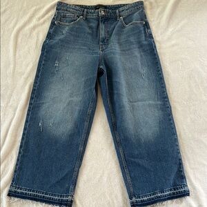 Free Assembly Women’s Wide Leg Jeans | Size 10 | Medium Wash